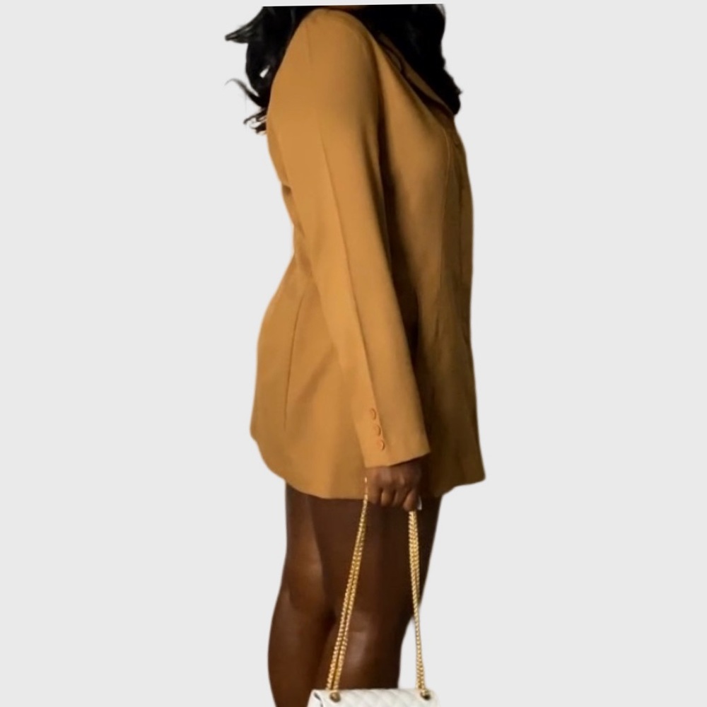 Melissa Lawrence Blazer and Midi Skirt Set